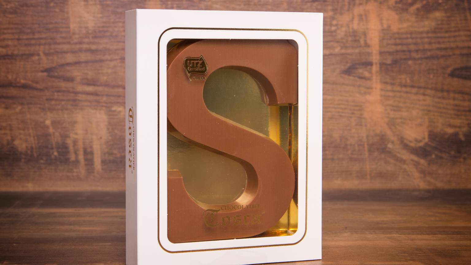 Standaard chocoladeletters bestellen