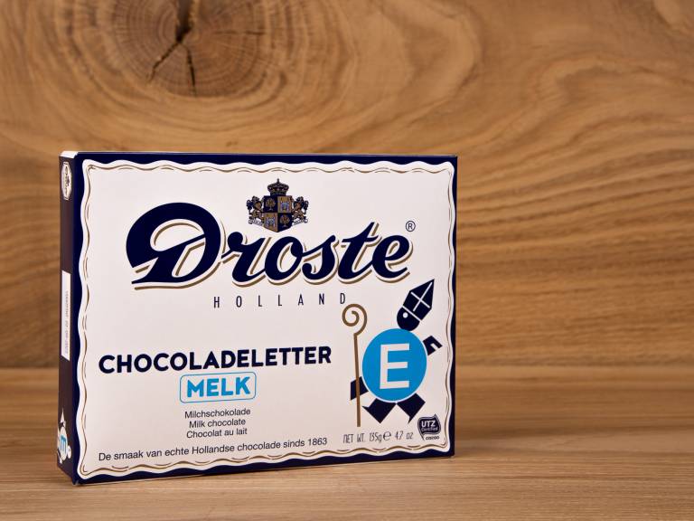 Droste Chocoladeletter Melk E