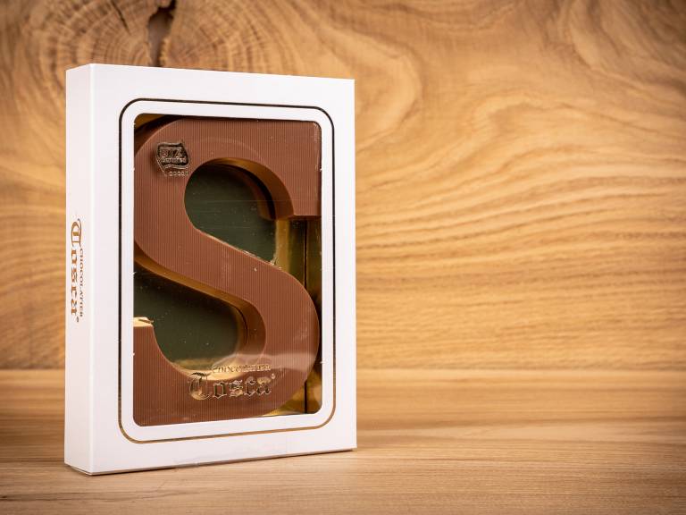 Standaard Chocoladeletter Melk 135 gr. S