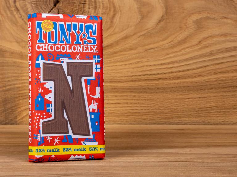 Tony's Chocolonely Chocoladeletters melk N