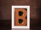 Standaard Chocoladeletter B - Melk - 135 gram