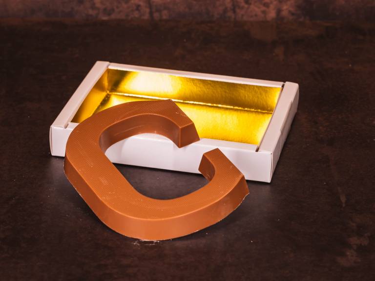 Standaard Chocoladeletter C - Melk - 135 gram
