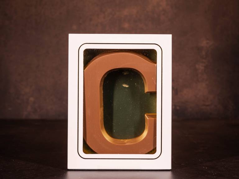 Standaard Chocoladeletter C - Melk - 135 gram