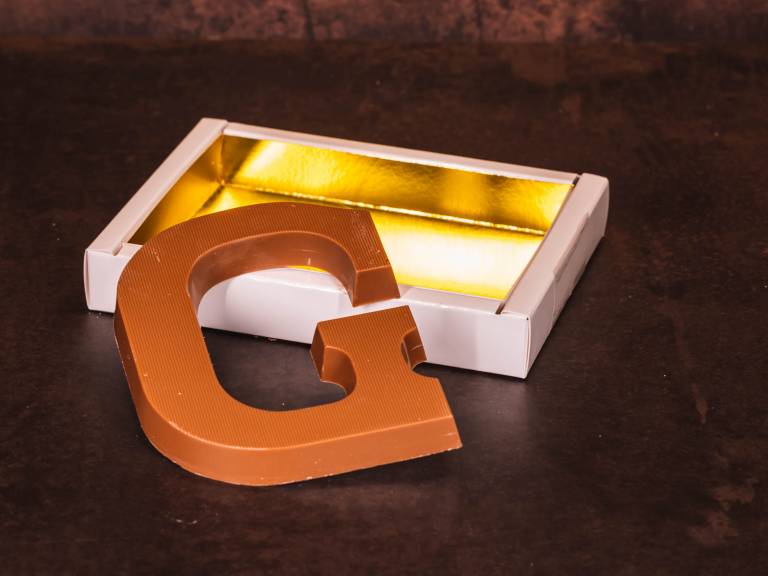 Standaard Chocoladeletter G - Melk - 135 gram