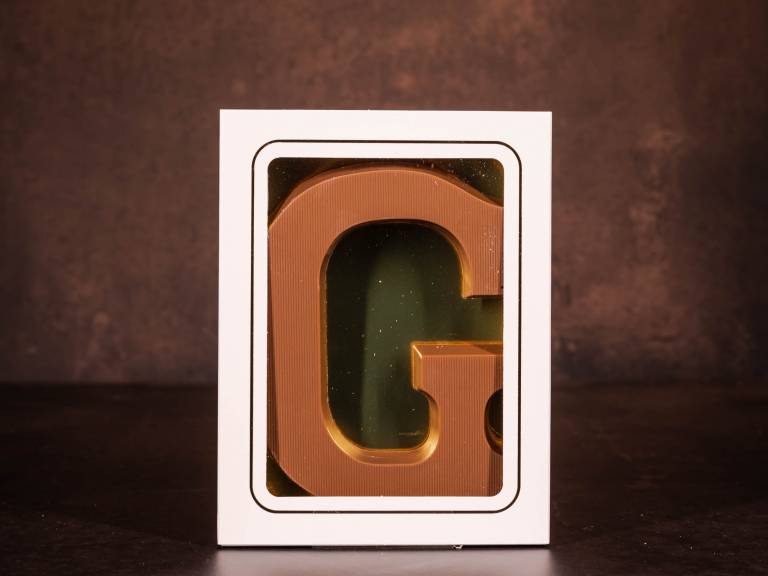 Standaard Chocoladeletter G - Melk - 135 gram