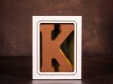 Standaard Chocoladeletter K - Melk - 135 gram