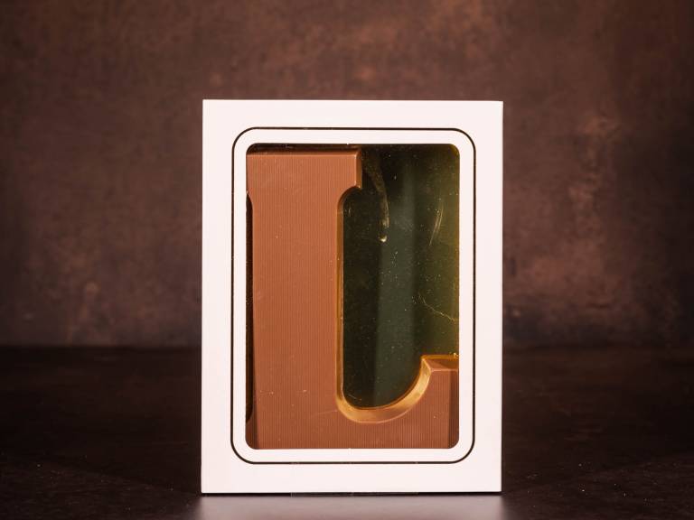 Standaard Chocoladeletter L - Melk - 135 gram