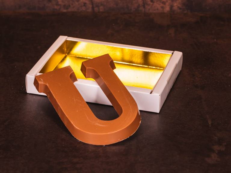 Standaard Chocoladeletter U - Melk - 135 gram
