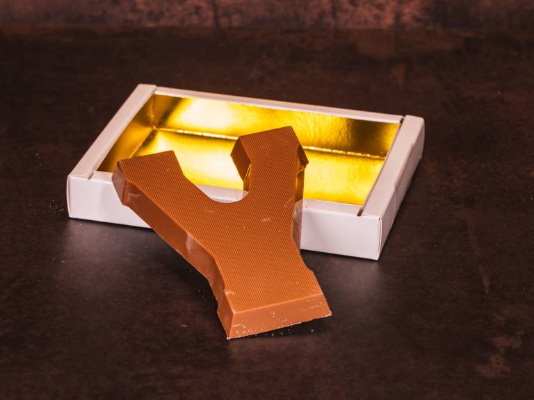 Standaard Chocoladeletter Y - Melk - 135 gram