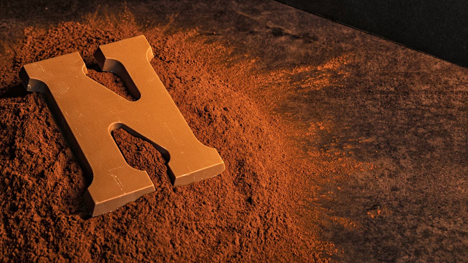 Standaard chocoladeletters bestellen