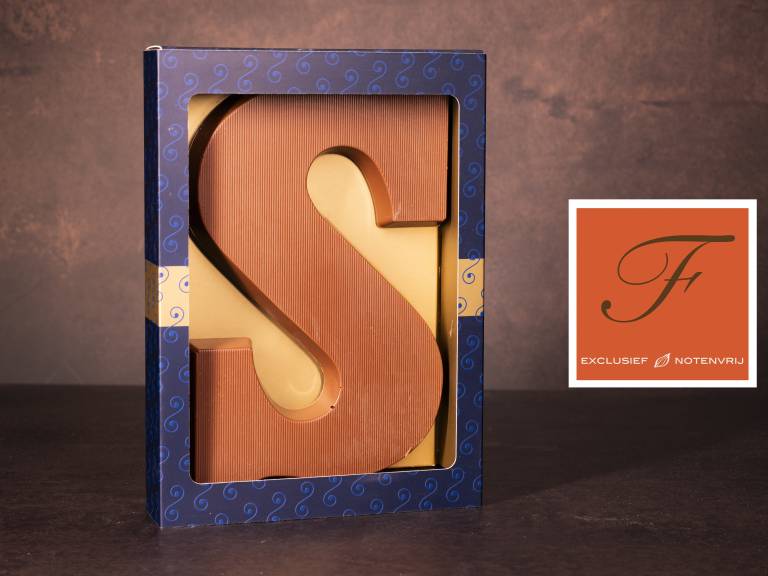Chocoladeletter pinda-en notenvrij Melk S