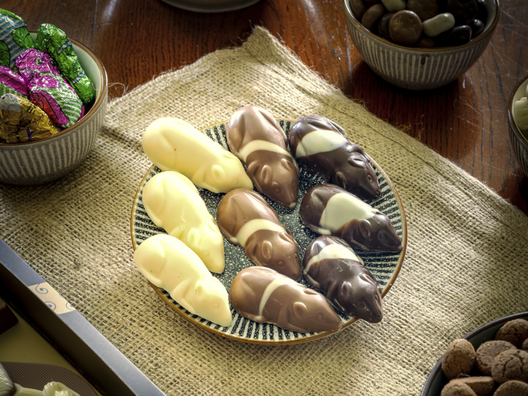 Room Gevulde Chocolade Muizen 9 stuks