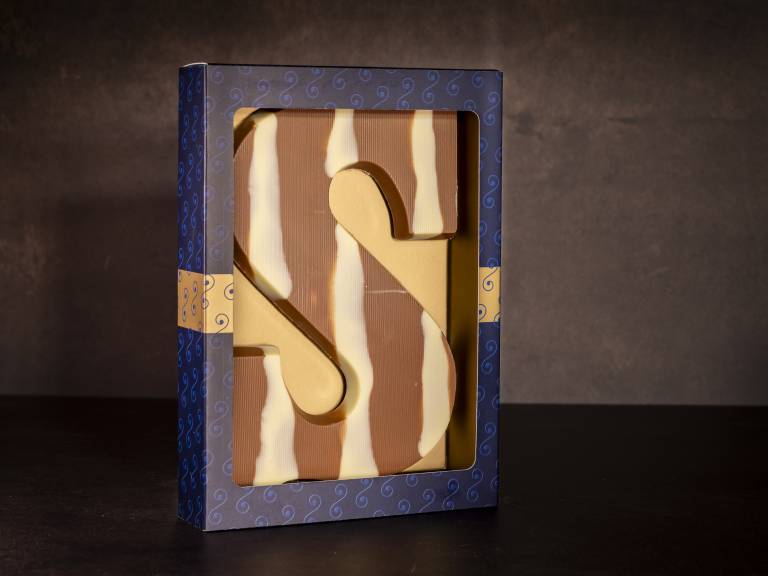 Chocoladeletter Crème Karamel