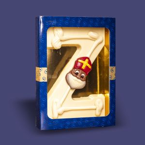 Luxe Chocoladeletter Wit Z
